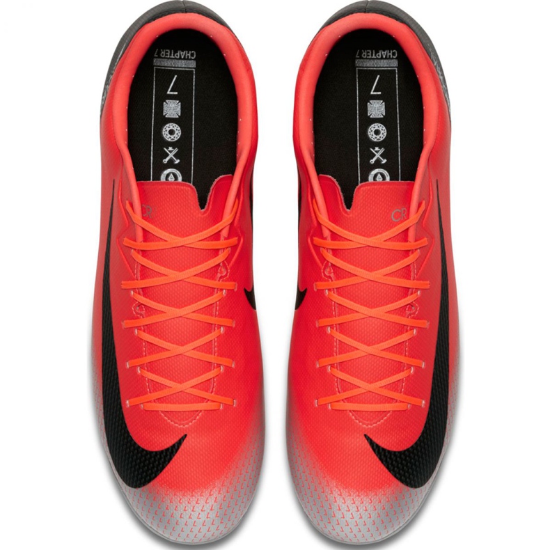 Calzado de fútbol Nike Mercurial Vapor 12 Academy CR7 Mg M AJ3721 600 multicolor rojo 2 Calzado de fútbol Nike Mercurial Vapor 12 Academy CR7 Mg M AJ3721 600 multicolor rojo 2