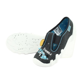 Calzado infantil befado 290X174 azul gris 4