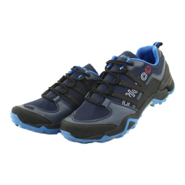 Atletico Zapatilla Atlético 8003 negra azul marino 3