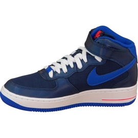 Zapatillas Nike Air Force 1 Mid Gs W 314195-412 azul marino 1