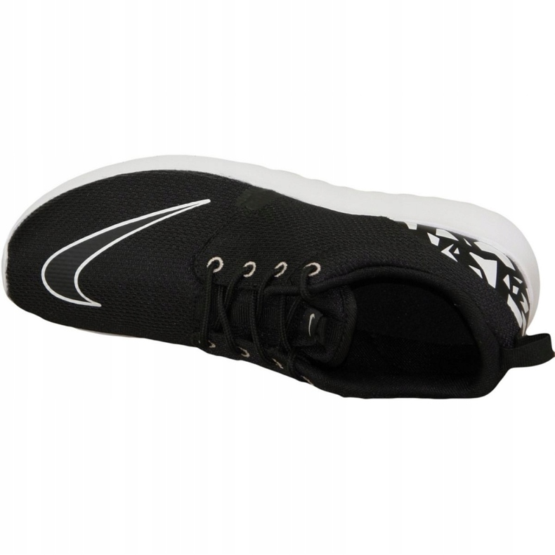 Zapatillas Nike Roshe One Fb Gs W 810513-001 blanco negro 2