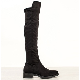 Seastar Botas negras sobre la rodilla negro 1
