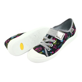 Calzado infantil befado 251Y137 negro rosado multicolor 6