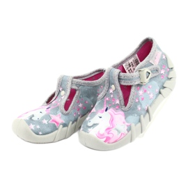 Calzado infantil befado 110P363 rosado gris 3 Calzado infantil befado 110P363 rosado gris 3