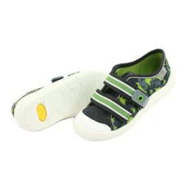 Calzado infantil befado 672X067 gris verde 6