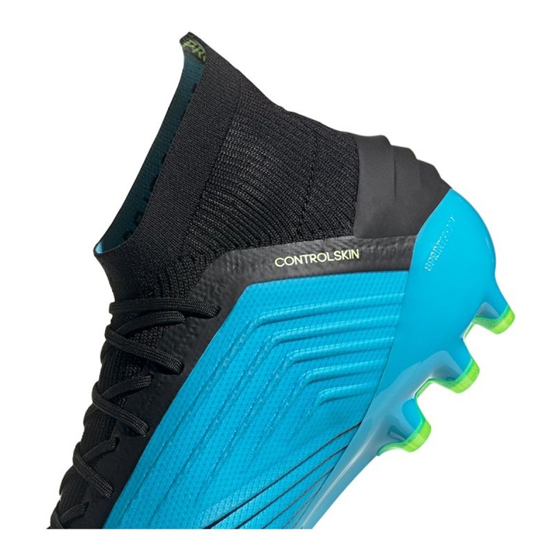 Botas de fútbol adidas Predator 19.1 Ag M F99970 azul azul 1