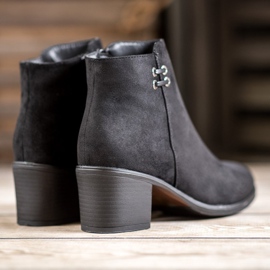 Clowse Botines negros en un poste 5