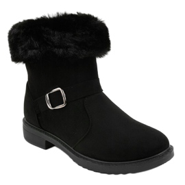 Botas negras planas aislantes H-28 negro 1