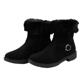 Botas negras planas aislantes H-28 negro 2