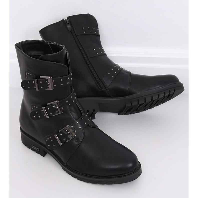 Botas militares negras con aislamiento negro 1952-30 Negro 1