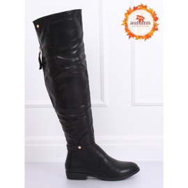 Botas de montar negras, mosqueteros negros 1943-50A 1