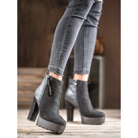 Weide Botas calientes en la plataforma. negro 1 Weide Botas calientes en la plataforma. negro 1