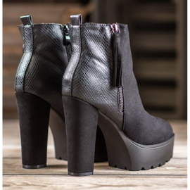 Weide Botas calientes en la plataforma. negro 3