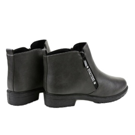 Botas de mujer planas grises XY-526 3