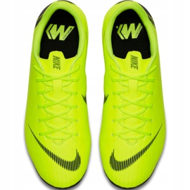 Zapatos de fútbol Nike Mercurial Vapor 12 Academy Mg Jr AH7347 701 multicolor amarillo 4