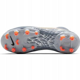 Zapatos de fútbol Nike Mercurial Superfly 6 Academy Mg Jr AH7337 408 multicolor gris 5