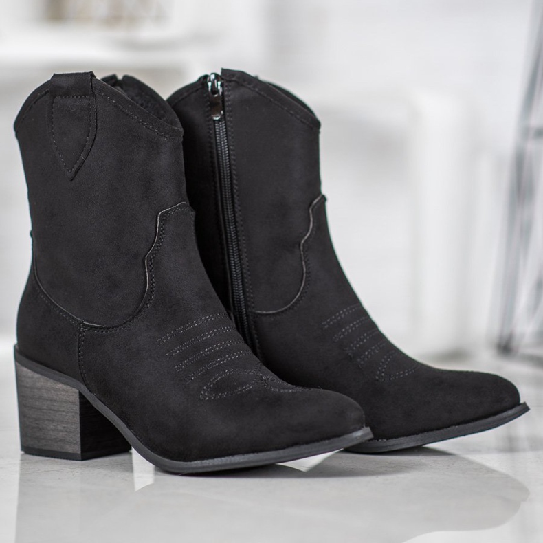 Super Mode Vaqueras negras negro 2 Super Mode Vaqueras negras negro 2