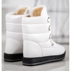 Muto Botas de nieve en la plataforma blanco 4