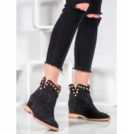 Bella Paris Botas vaqueras con jets negro 1 Bella Paris Botas vaqueras con jets negro 1