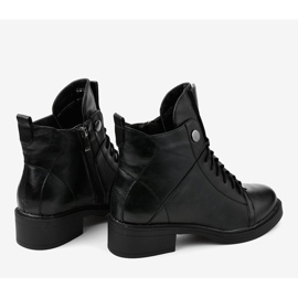 Botas negras planas con aislamiento CR-3366 negro 4