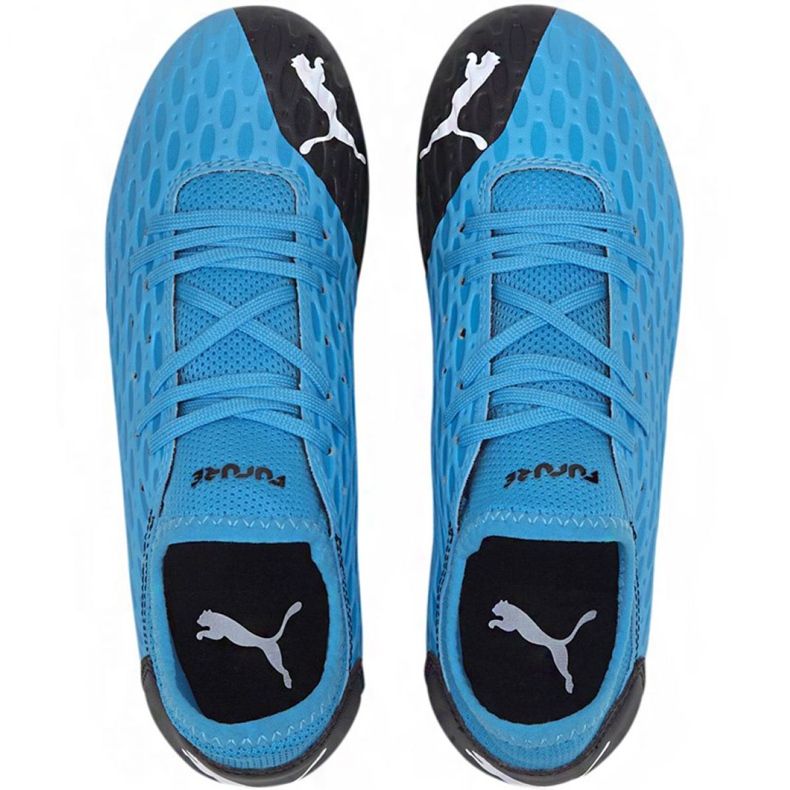 Botas de fútbol Puma Future 5.4 Fg Ag Jr 105810 01 azul marino azul 1