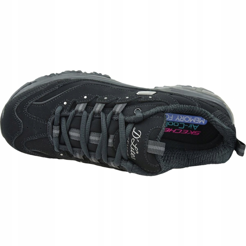 Zapatillas Skechers D'Lites W 11949-BBK negro 2