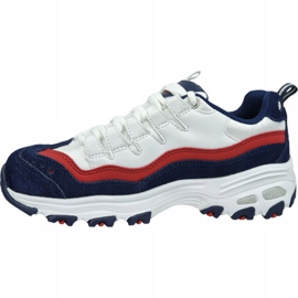 Zapatos Skechers D'Lites W 13141-WNVR blanco 1