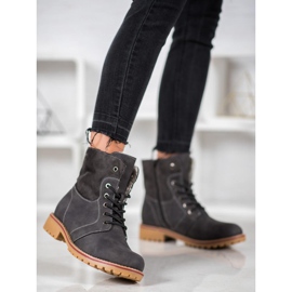 Super Me Botas cálidas gris 1