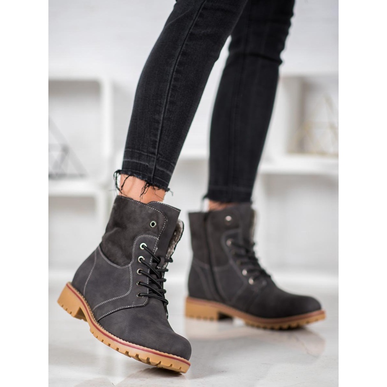 Super Me Botas cálidas gris 1