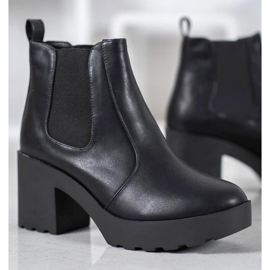 Weide Botas Chelsea de moda negro 2
