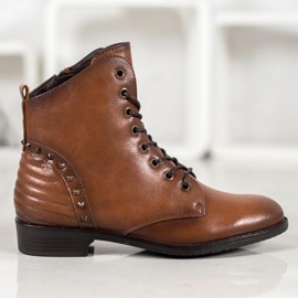 Botas VINCEZA elegantes marrón 3