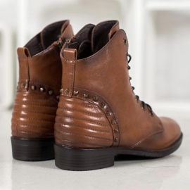 Botas VINCEZA elegantes marrón 5