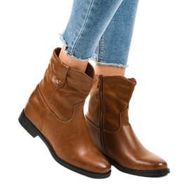Botas vaqueras marrones cálidas G-7607 marrón 1
