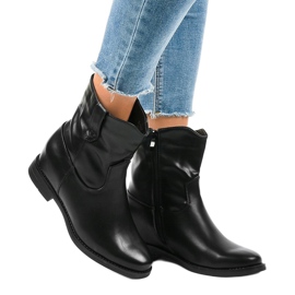 Botas vaqueras negras aisladas G-7607 negro 1 Botas vaqueras negras aisladas G-7607 negro 1