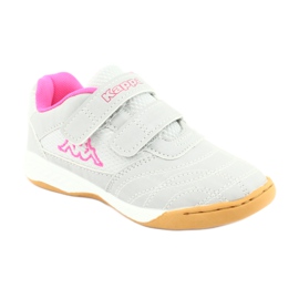 Zapatos Kappa Kickoff Jr 260509K 1522 rosa gris 1