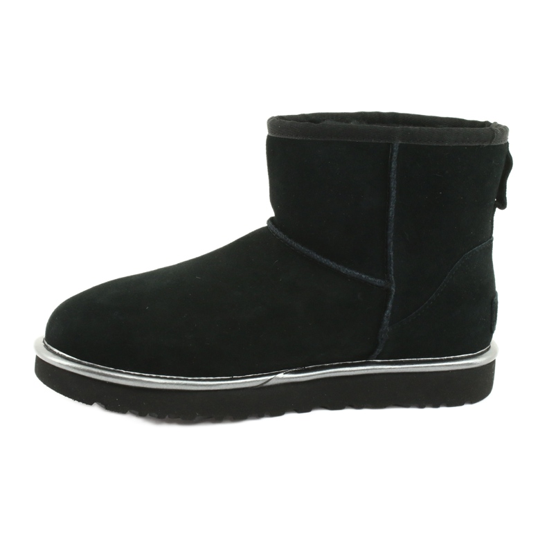 Ugg Classic Mini Ugg Rubber Logo W 1110087-BMT Zapatillas negro gris 2