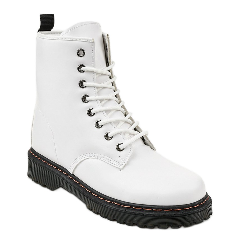 Botas blancas aisladas DJH01-1 blanco 1 Botas blancas aisladas DJH01-1 blanco 1