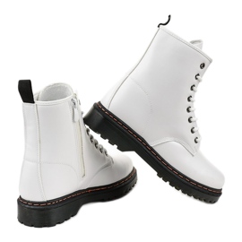Botas blancas aisladas DJH01-1 blanco 3