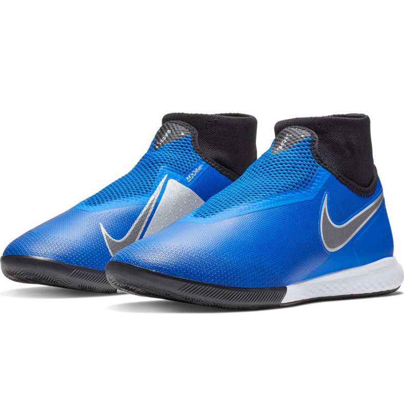 Zapatillas de fútbol Nike React Phantom Vsn Pro Df Ic M AO3276 400 multicolor azul 2