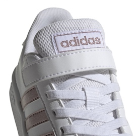 Zapatillas adidas Grand Court C Jr EF0107 blanco 4