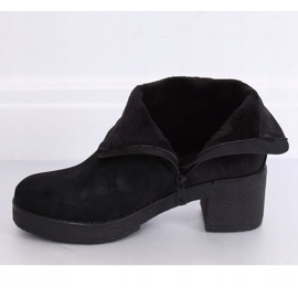 Botas negras con tacones anchos K1822701 Negro 5