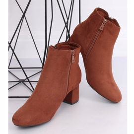 Botas marrones de tacón alto K1825116 Cuero marrón 3