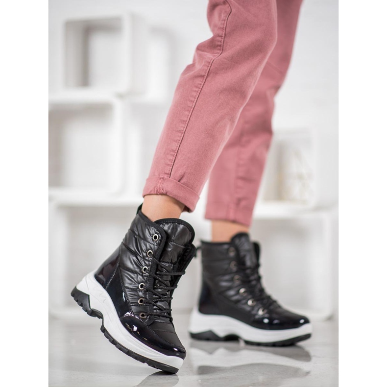 SHELOVET Botas de nieve deportivas negro 1 SHELOVET Botas de nieve deportivas negro 1