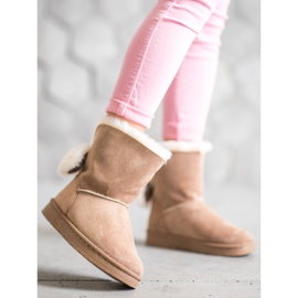 SHELOVET Warm Suede Mukluki marrón 2