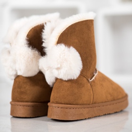 SHELOVET Warm Suede Mukluki marrón 3