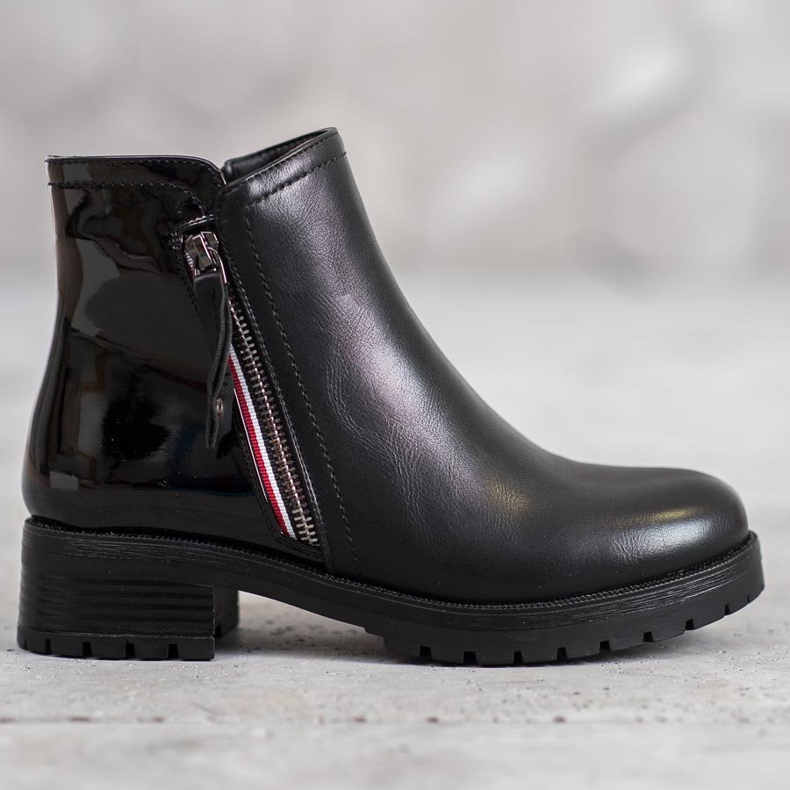 SHELOVET Trabajadores con candado adornado negro 1