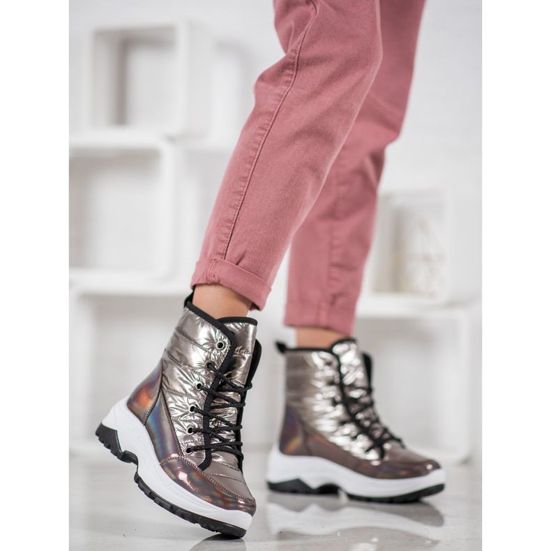 SHELOVET Botas de nieve deportivas amarillo 1 SHELOVET Botas de nieve deportivas amarillo 1