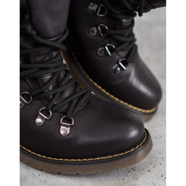 Forever Folie Botas con piel negro 3