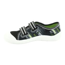 Calzado infantil befado 672Y069 negro gris verde 2