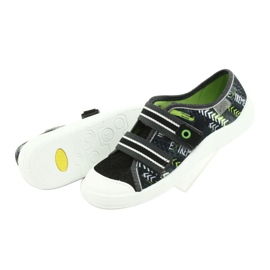 Calzado infantil befado 672Y069 negro gris verde 5
